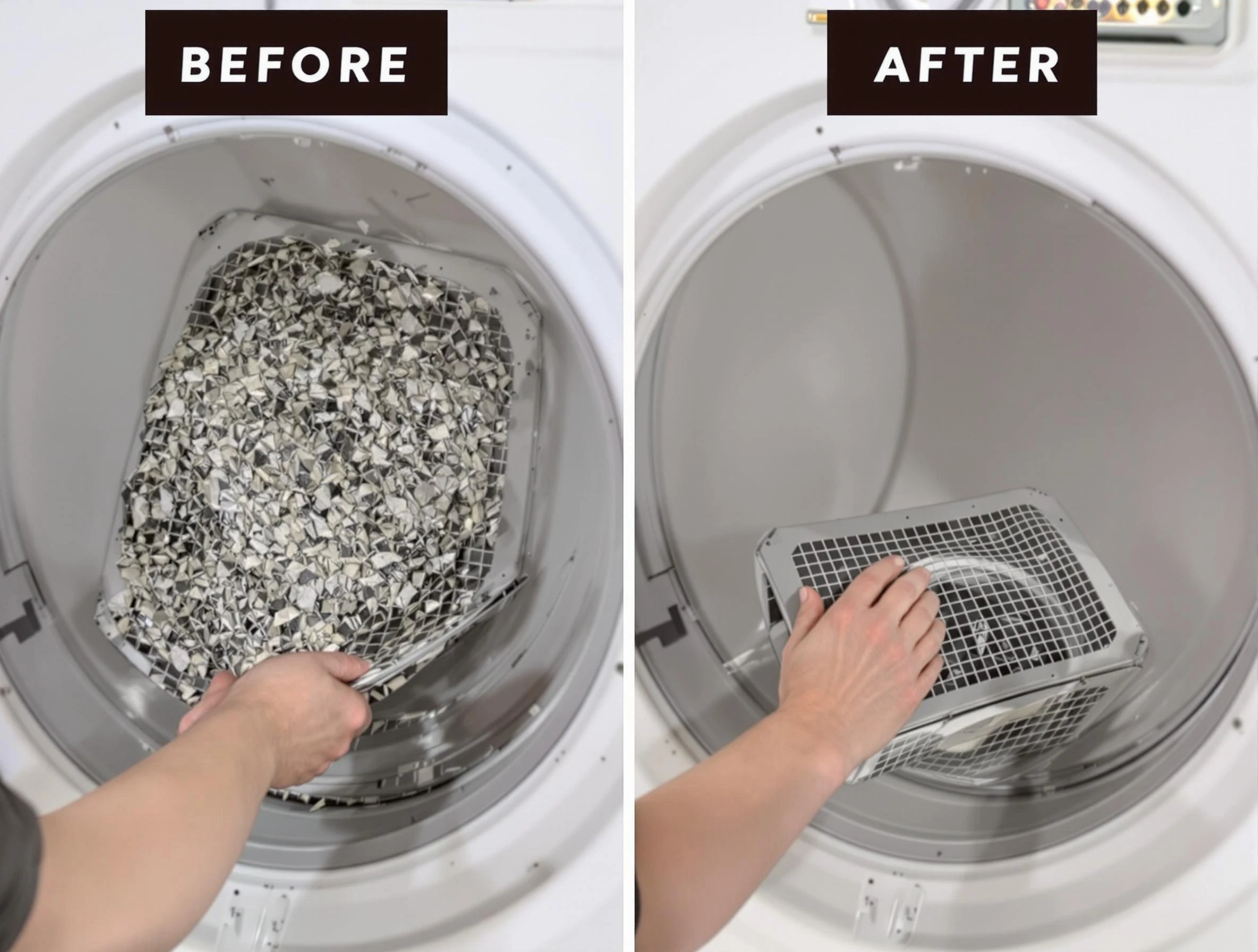 Professional lint trap cleaning by Norman Dryer Vent Cleaning in Norman