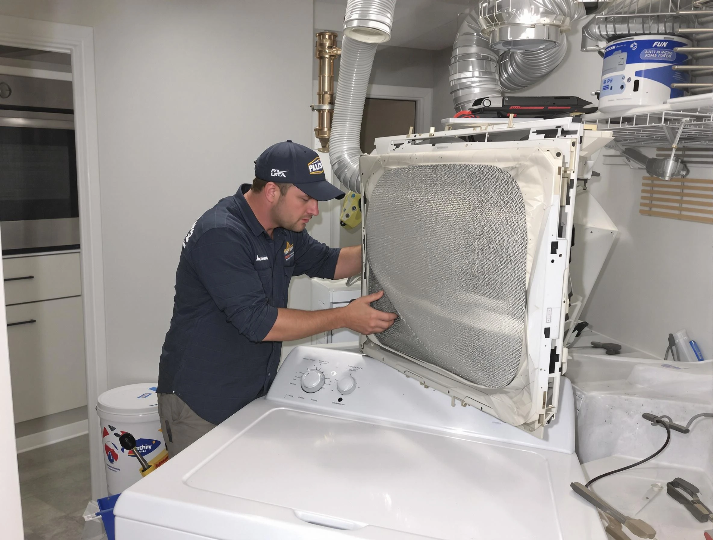 Expert vent cover replacement by Norman Dryer Vent Cleaning in Norman