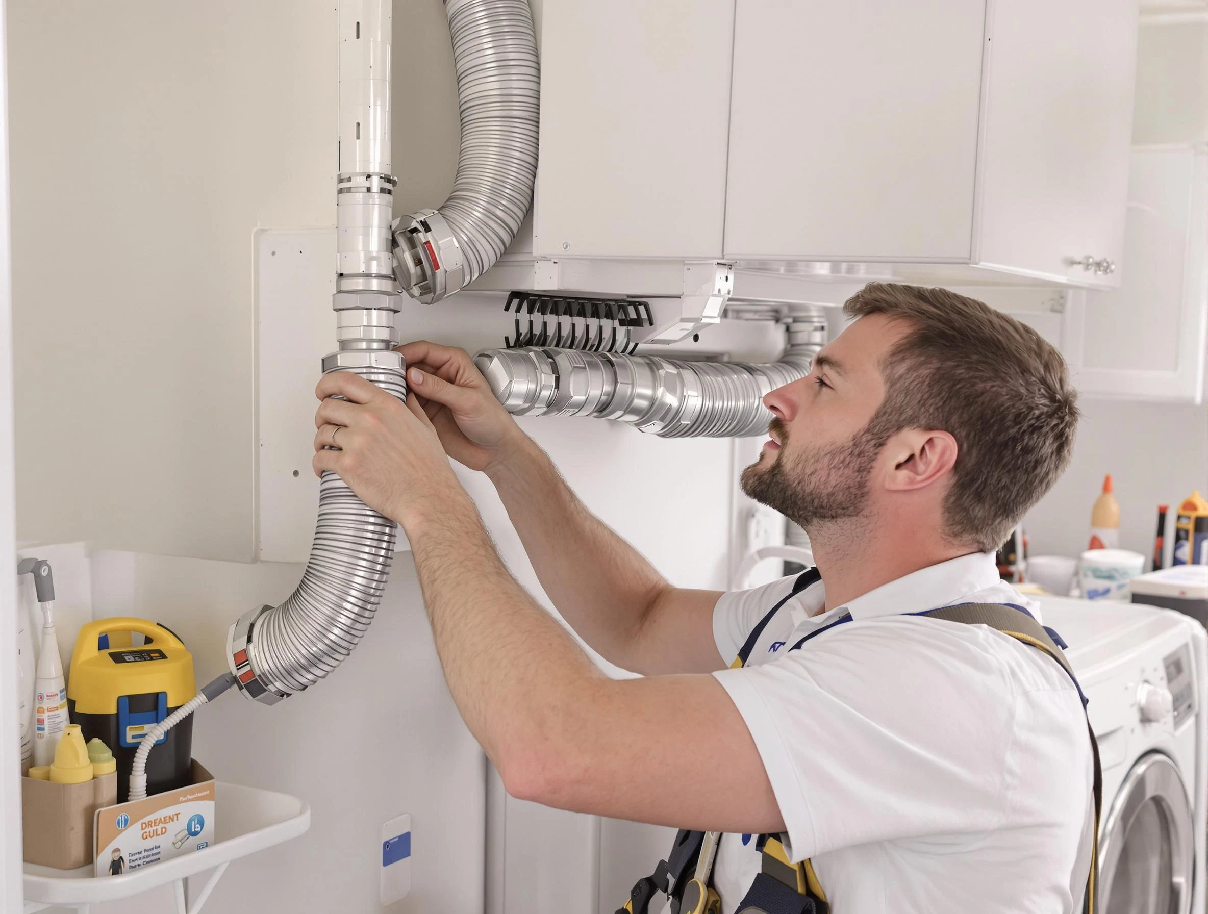Professional dryer vent repair and installation by Norman Dryer Vent Cleaning in Norman