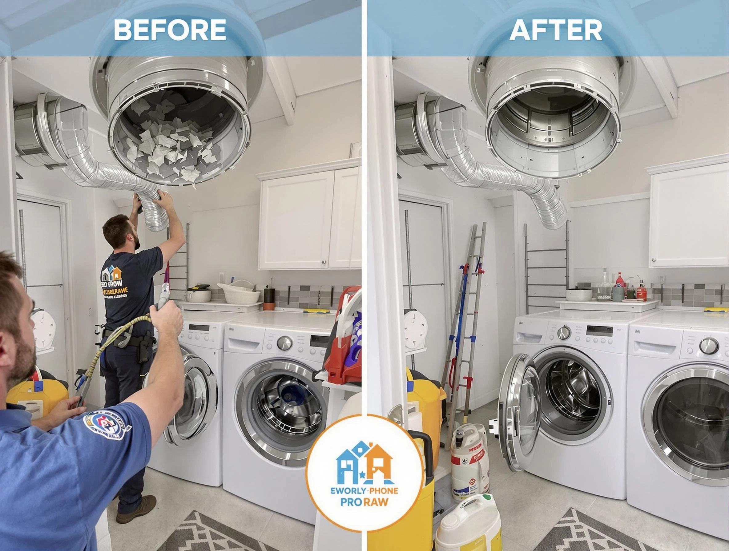 Residential dryer vent cleaning by Norman Dryer Vent Cleaning in Norman